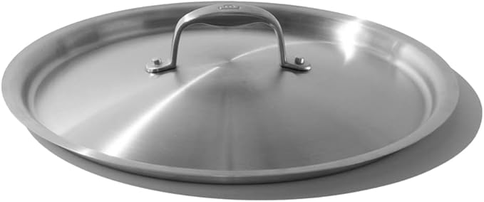 Made In Cookware - ProCoat 12" Non Stick Frying Pan With Lid - 5 Ply Stainless Clad Nonstick - Professional Cookware - Crafted in Italy - Induction Compatible - (Graphite)