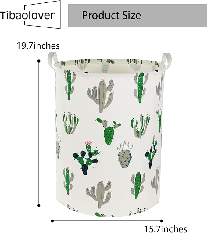 Kids Laundry Basket Kids Hamper Baby Laundry Hamper Toy Storage Bin for Boys Room Decor Nursery Hamper Gift Baskets for Bedroom Bathroom(Green and Gray)