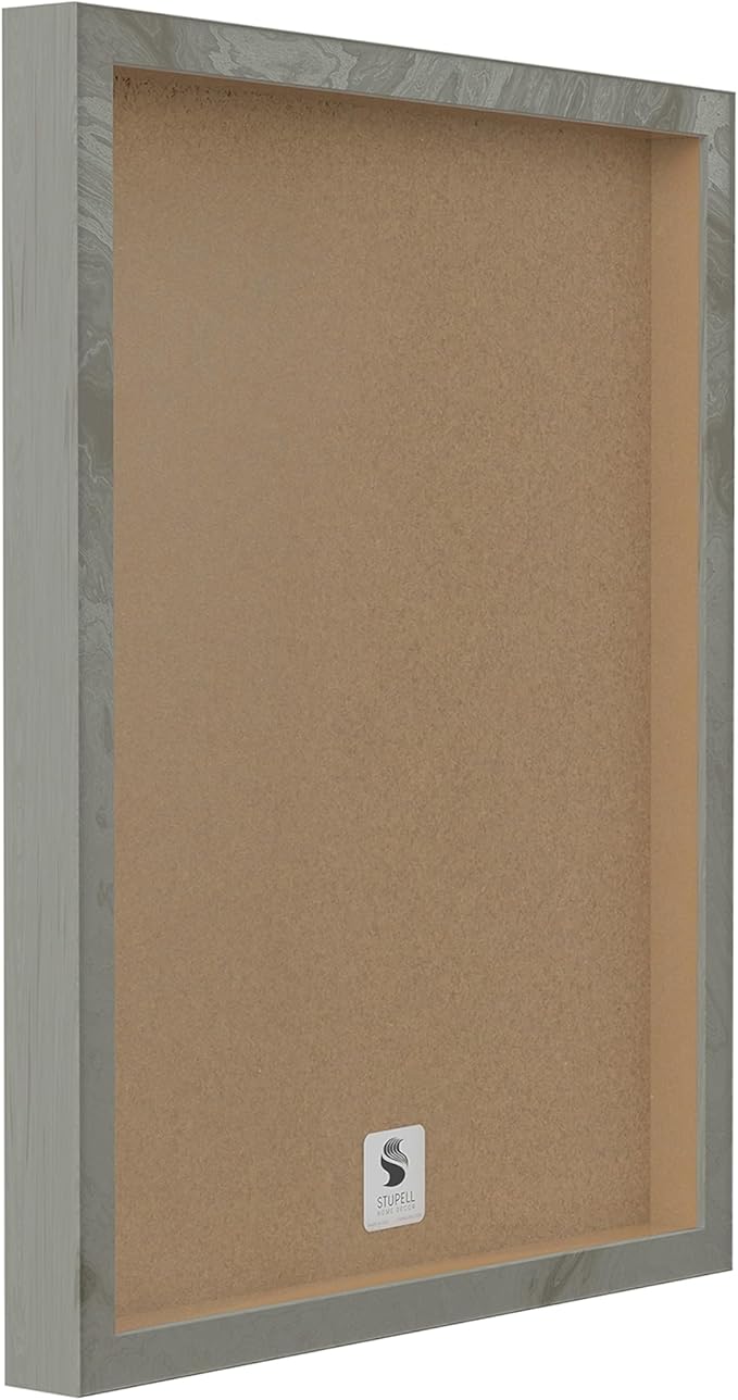 Stupell Industries Kitchen Conversion Chart Neutral Word, Design by Artist Daphne Polselli Wall Art, 11x14, Grey Framed