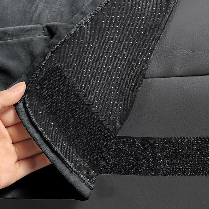 MABOZOO Head Pillow for Recliner Chair with Pocket,Headrest Cushion for Neck Pain Relief and Cervical Support,Recliner Head Pillow for Travel Home Recliner Sofa Armchair(Dark Grey)