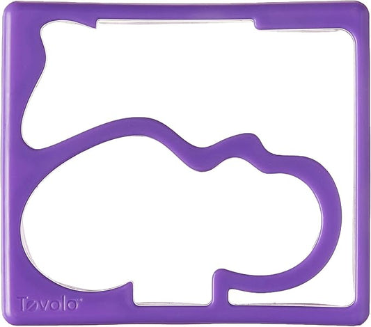 Tovolo Hippo & Alligator Sandwich Shaper, Kid-Friendly, Dishwasher Safe