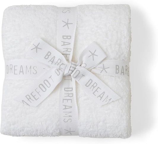 Barefoot Dreams® CozyChic® Stroller Blanket, Pearl, 30"x40"